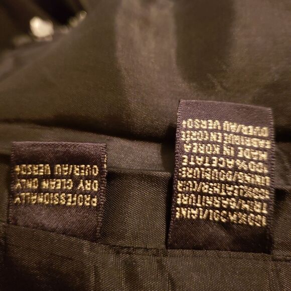 Leather trim jacket  - Picture 12 of 12